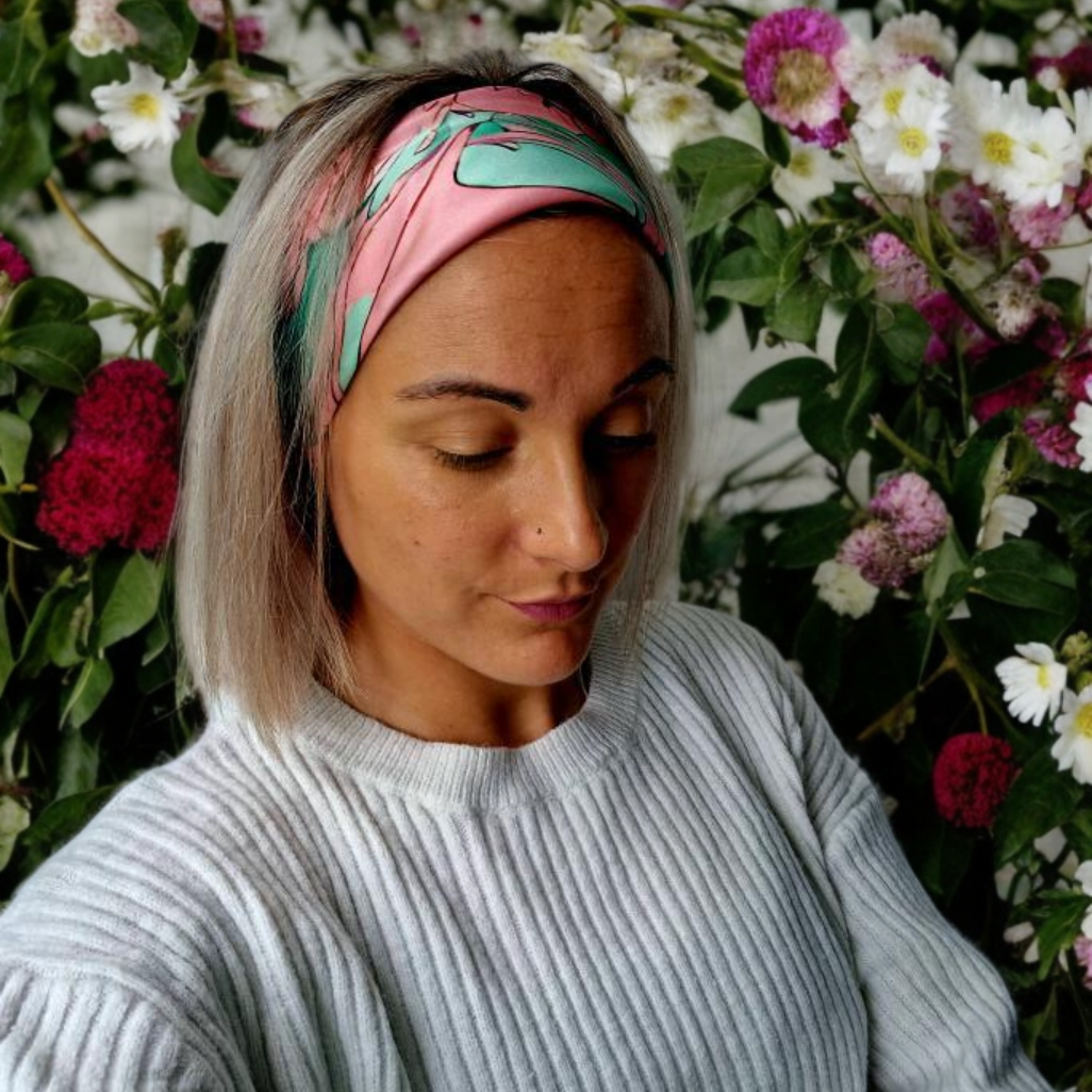 Carré de soie SILK R 60 Capri