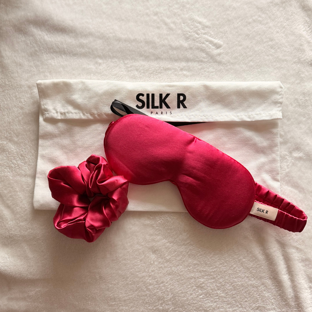 Coffret Saint-Valentin édition soyeuse rouge bordeaux