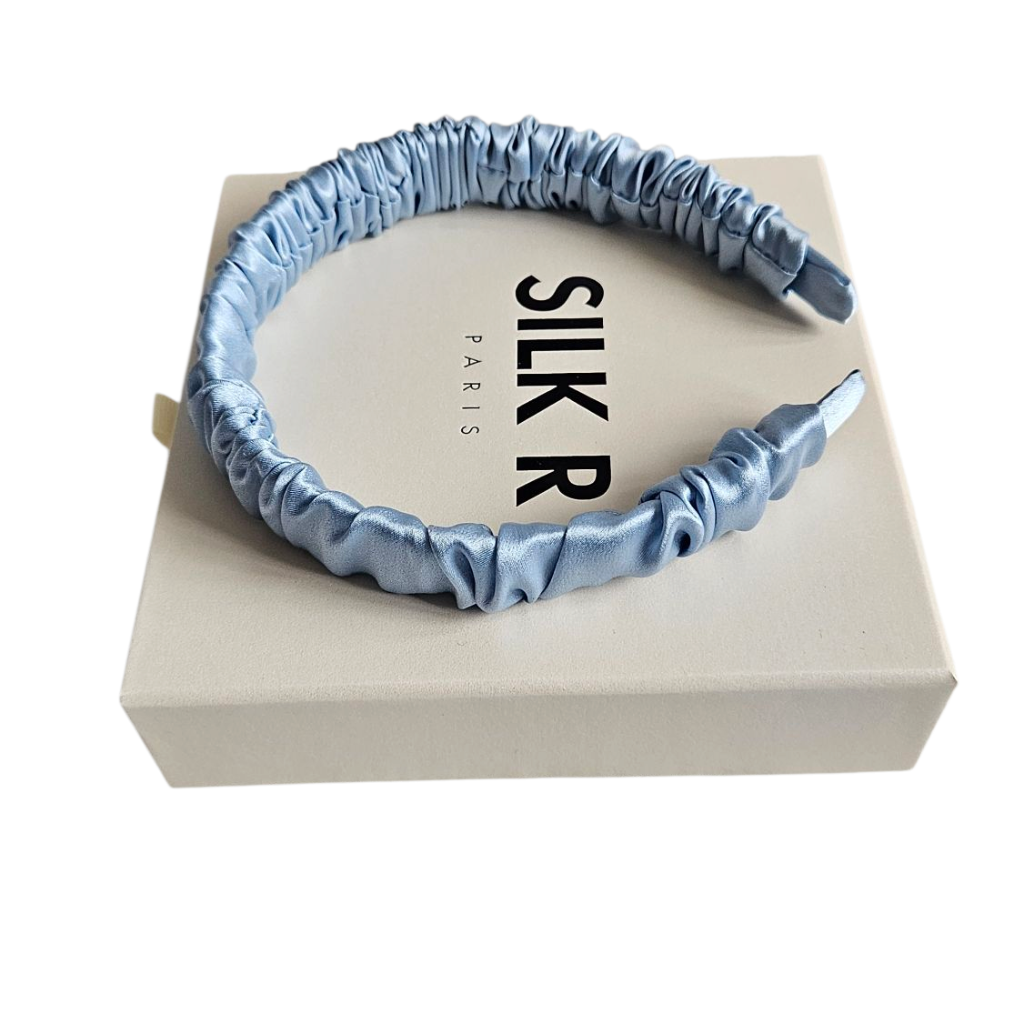 Serre-tête en soie – Taille médium – SILK R