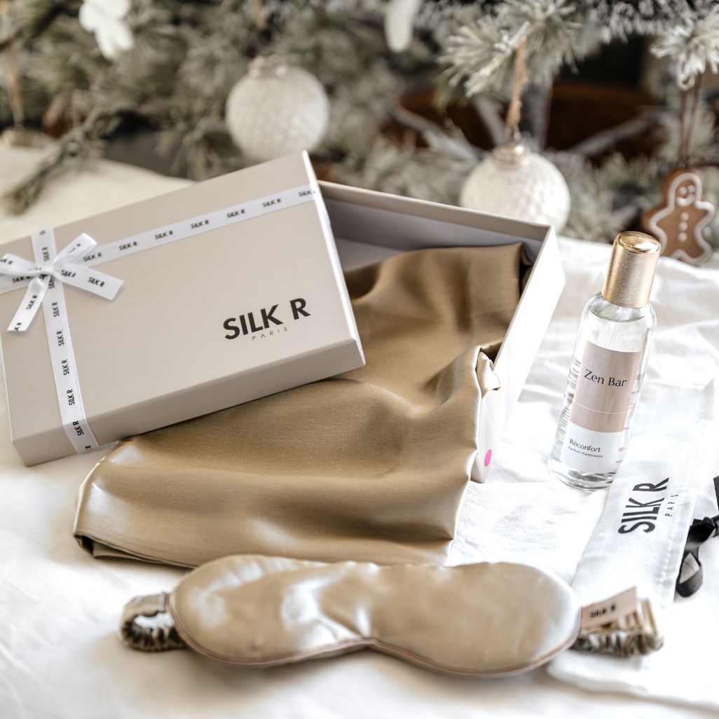 Coffret Bien-Être Soyeux – Duo Taies + Masque + Brume Zen Bar
