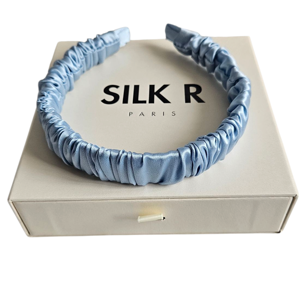 Serre-tête en soie – Taille médium – SILK R