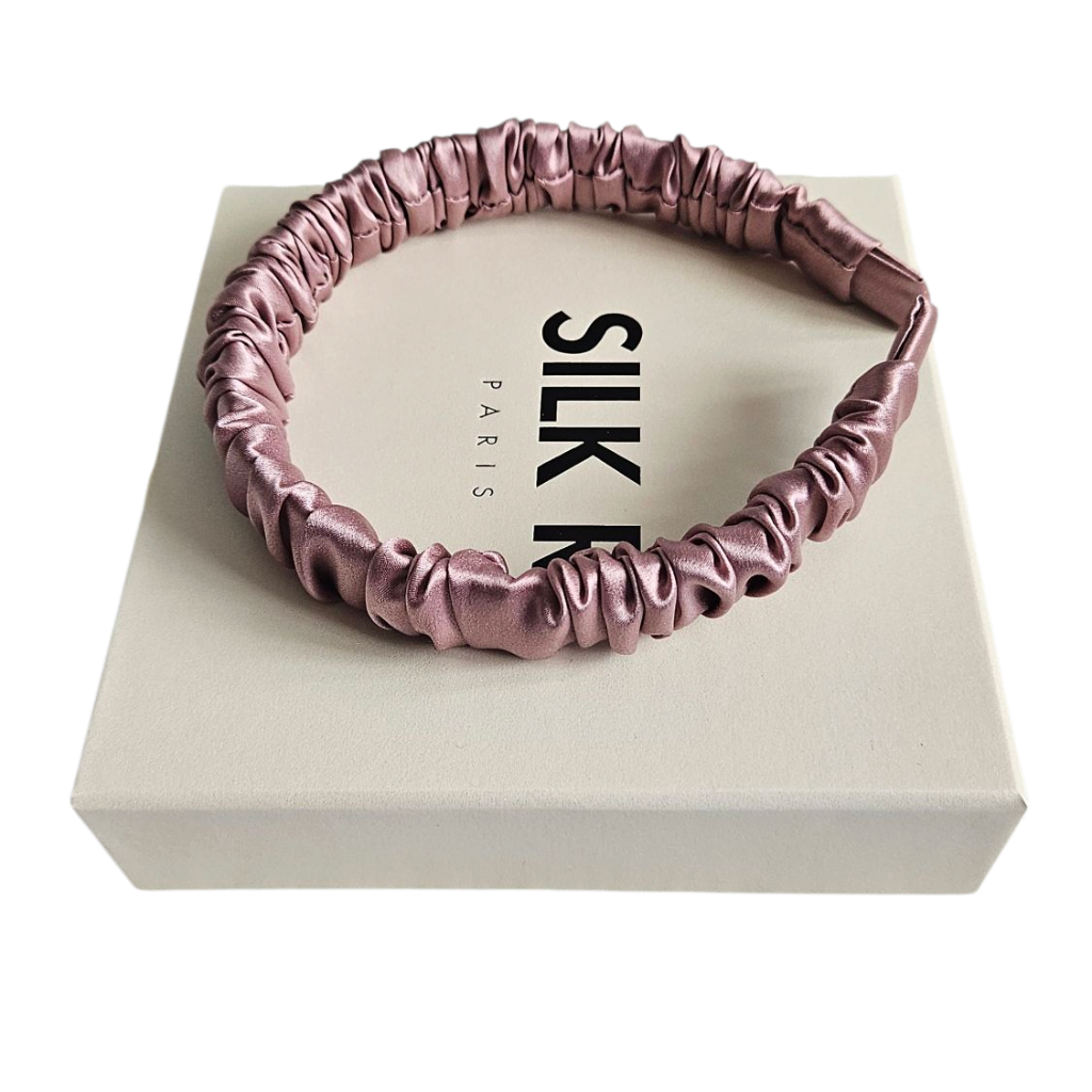 Serre-tête en soie – Taille médium – SILK R