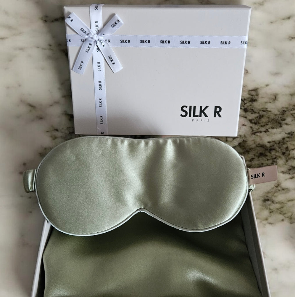 Silk Pillowcase Set 65x65 cm with Sleep Mask